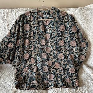Kismet Multicolor Floral Kimono